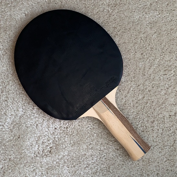 Contender SportsCraft Table Tennis Paddle, Red and Black - Picture 2 of 15